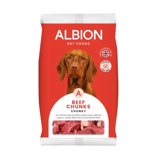 Albion Beef Chunks 1kg 1