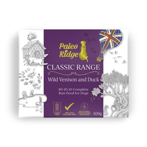 Paleo Ridge Classic Wild Venison and Duck (500g)