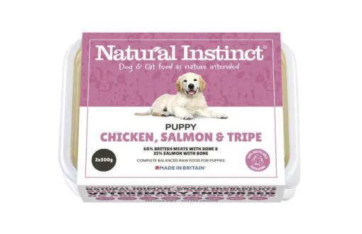 Natural Instinct Puppy Chicken, Salmon and Tripe 1