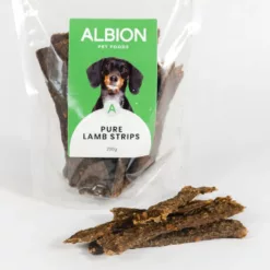 Albion Pure Lamb Meat Strips 200g 1