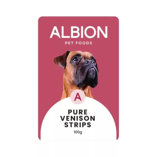 Albion Pure Venison Meat Strips 200g 1