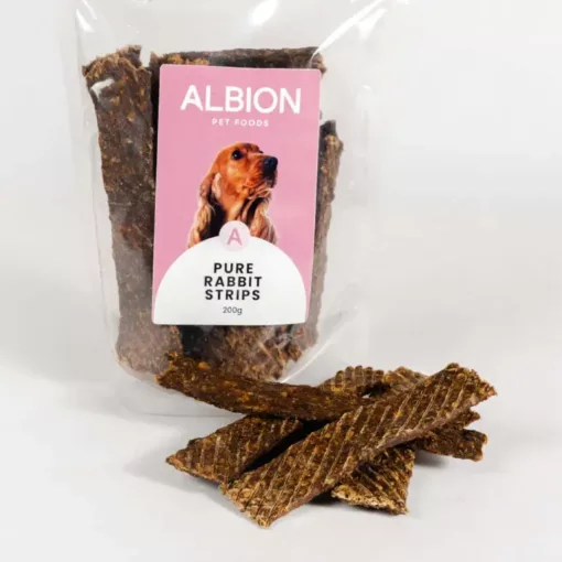 Albion Pure Rabbit Meat Strips 200g 2