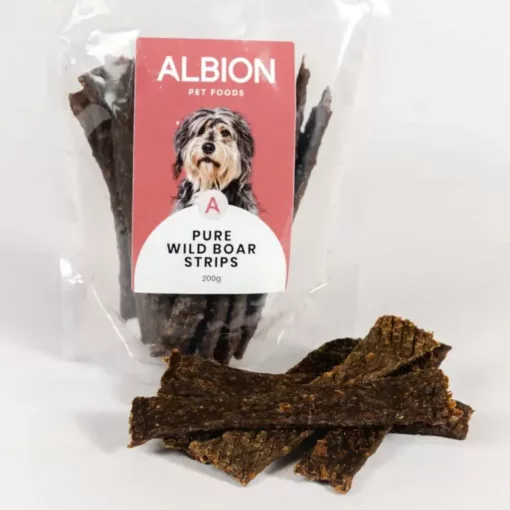 Albion Pure Wild Boar Meat Strips 200g 2