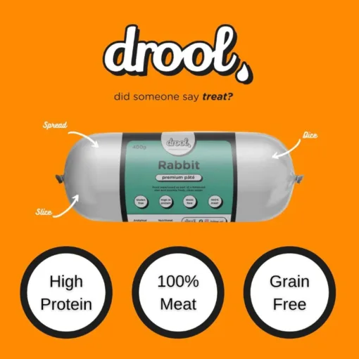 Drool Rabbit Premium Pate 400g 2