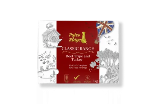 Paleo Ridge Classic Beef Tripe and Turkey (1kg) 1